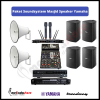 Paket Masjid Indoor Outdoor Speaker Yamaha VS6 | 50m2